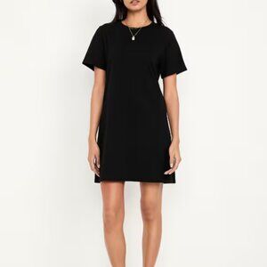Old Navy Vintage Crew-Neck Mini T-Shirt Dress